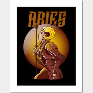 Aries / Zodiac Signs / Horoscope Posters and Art